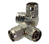 1 Uds Adaptador N a N/SMA/F TV Macho y Hembra Conector Coaxial RF ángulo Recto/terminales de Cable Recto(N M to N M90)