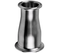 1 Uds. Adaptador reductor cónico de acero inoxidable 304-KF a Tri-Clamp, 2 uds., tamaño de 2" a 4", estilo virola sanitaria(2.5inch to 1.5inch)