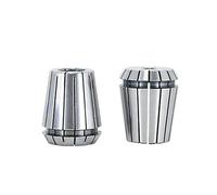 1 Uds alta precisión ER40 3~26mm 28/30/32mm 0.008 ER mandril de pinza de resorte for portaherramientas de fresado CNC máquina de grabado torno molino (Size : ER40-2mm)