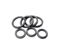 1 Uds anillo de sello de cuatro labios, caucho de nitrilo, elástico, for cilindros hidráulicos, pistones, varillas de pistón. CS 3,53mm, ID 4,34-129,77(ID 53.57mm (2Pcs))