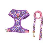 1 Uds. Arnés Ajustable con Correa for el Pecho for Perro, Correa Trasera for Caminar con Cuerda de tracción a Juego de Color, Compatible con Suministros for Cachorros(JY2500041-PP,M)