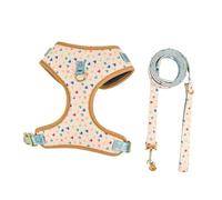 1 Uds. Arnés Ajustable con Correa for el Pecho for Perro, Correa Trasera for Caminar con Cuerda de tracción a Juego de Color, Compatible con Suministros for Cachorros(JY2500041-WT,S)