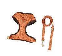 1 Uds. Arnés Ajustable con Correa for el Pecho for Perro, Correa Trasera for Caminar con Cuerda de tracción a Juego de Color, Compatible con Suministros for Cachorros(JY2500041-CF,M)