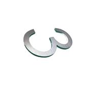 1 Uds. Autoadhesivo De Acero Inoxidable 60mm, Pegatina for Número Casa, Placa Metal for Puerta, Señal Números for Buzón Calle(Number 3)