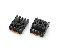 1 Uds Base de zócalo relé PF083A 8pin PF113A 11pin for montaje en riel DH48S ST3P AH3-3 MK2P JTX-2C H3CR(PF083A)