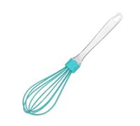 1 Uds batidor Manual for huevos batidor con mango de madera herramientas de cocina crema mezcladora utensilios for hornear(B-Green)