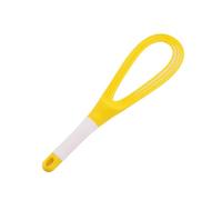 1 Uds batidores de huevos mezclador plegable herramientas de cocina for hornear batidor de espuma accesorios de cocina(Yellow)