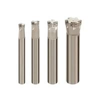 1 Uds BLMP0603R fresa de extremo Indexable de alimentación rápida, inserto R1.6 for desbaste CNC mecanizado de precisión de 4 flautas, herramienta de alta 24-25D-150L-4T)
