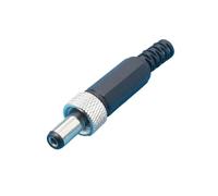 1 Uds bloqueable 5,5x2,1/5,5x2,5 MM DC macho potencia 90 grados | Enchufe hembra de aguja doblada con conector de bloqueo de tuerca de tornillo(096A-5521)
