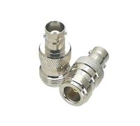 1 Uds BNC a N/Banana/TNC/SMA/UHF PL259 SO239 Conector Macho y Hembra Adaptador Coaxial RF convertidor de Prueba(N F to BNC F)