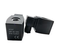 1 Uds bobina NO.0210 AC220V 50/60Hz 16VA bobina de válvula solenoide IP65 diámetro del agujero 13mm altura 43mm(AC22v)