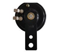 1 Uds bocina eléctrica for motocicleta 12V 24V 48V 60V altavoces redondos impermeables aptos for Scooter ciclomotor Dirt Bike ATV Piezas de reparación(36V)