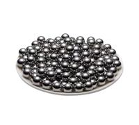 1 Uds. Bola de acero inoxidable 440C grado G5 cuentas de acero liso sólido diámetro de bola redonda 15.081mm 16mm 18mm 20mm 25mm-60mm(55mm)