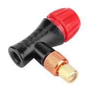 1 Uds. Bomba de neumáticos de bicicleta con cabezal de válvula para inflar CO2 de aleación de aluminio para bicicletas de carretera y de montaña