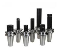 1 Uds BT50 serie ER16-ER40 portaherramientas de mandril de resorte sin llave longitud 100mm 150mm centro de mecanizado CNC portaherramientas de torno de fresado(BT50-ER20-100)