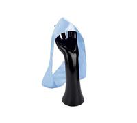 1 Uds. Bufanda con borde satinado for cabello, sujeción de peluca Frontal, diadema for maquillaje, deportiva for Yoga Para Uso Diario, Fiestas Decoración(1pcs Light blue)