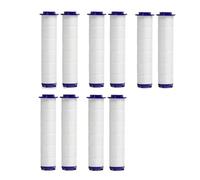 1 Uds. Cabezal de ducha Turbo con rotación de 360 grados, pulverizador de ahorro de agua de alta presión, filtros de cabezal de ducha ajustables, accesorios de baño(10pcs filter element)