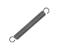 1 Uds Cable de resorte de tensión de extensión diámetro 1,5mm resorte de gancho para herramienta de bricolaje diámetro exterior 15mm longitud 45mm - 500mm, 1.5x15x135mm