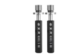 1 Uds calibre de hilo perpendicularidad M2.5 M3 M4 M5 M6 M8 M10 M12 M14 M16 M18 M20 M22 medidor de concentricidad 6H herramienta de medida(M6)