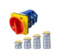 1 Uds candado 160A interruptor de cámara cambio Universal LW26GS-160 fuente alimentación rotativa perilla apagado Control maestro aislamiento(2P 8Terminals)