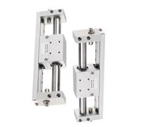 1 Uds carril deslizante acoplamiento magnético cilindro neumático inalámbrico carrera larga RMH10/16/20/25-50X100X200X250X300X500X600X800S(400mm,RMH (Bore 25mm))