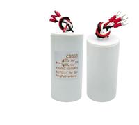 1 Uds cCBB60 tres cables 35UF + 10UF 450VAC condensador dual motor grúa cesta elevador grúa condensador de arranque