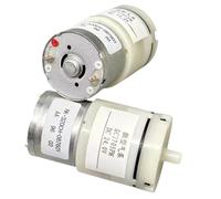 1 Uds cepillo de carbono 320 micro bomba de aire SC3705PM 12-24V usando bomba de diafragma de precisión de motor 320