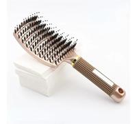 1 Uds. Cepillo de pelo for mujer, cepillo de pelo for masaje, peine for el cuero cabelludo, cepillos for peinar, herramientas de peluquería (Size : Golden)