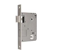 1 Uds. Cerradura de marco de embutir de alta seguridad-304SS, 55mm x 72mm, cerradura de puerta antibloqueo duradera for uso interno y externo