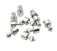1 Uds CF5 SUS304 M5X13X23 mm acero inoxidable seguidor de leva rodamiento de agujas KR13 rodamiento de rodillos de pista en miniatura