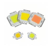 1 Uds. Chip COB de matriz integrada LED alta potencia 10W 20W 30W 50W 100W luz cultivo blanca fría natural cálida(Warm White,100 Watt)