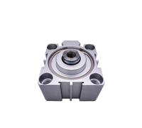 1 Uds cilindro de aire serie SDA25 neumático compacto 25 mm de diámetro a 5 10 15 20 25 30 35 40 45 50mm 60 70 80 90 100MM de carrera(SDA25-35)