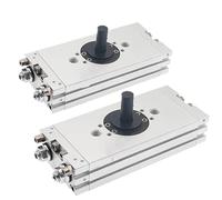 1 Uds. Cilindro neumático de aire giratorio HRS10 15 20 30 40 ángulo giratorio 90 ° 180 °(HRS20-180)