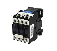 1 Uds CJX2-1201 12A 3P + NO magnético Ac eléctrico Contactor de 3 polos 380V 220V 110V 36V 24V normalmente cerrado suministros DIY(Ac 220v)