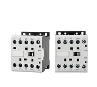 1 Uds CJX2-K0910 K1210 K1610 Mini AC Contactor carril Din 3P 3principal 1NO/3principal 1NC voltaje de la bobina 230V 50/60Hz 6A 9A 12A 16A 12V 24V(CJX2-K0901,220V)