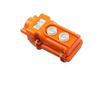 1 Uds COB-61 interruptor de botón de Control de grúa a prueba de lluvia for controlador colgante de polipasto 250V 5A naranja rojo