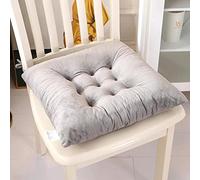 1 Uds Cojines de Asiento for sillas Cocina, for Comedor, Gruesos for, for, Muebles jardín(Grey)
