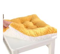1 Uds Cojines de Asiento for sillas Comedor, for Cocina, cálidos for, Cuadrados for Interiores y Exteriores(Yeow)