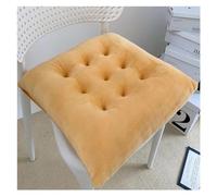 1 Uds Cojines for sillas de Cocina con Corbatas, for Comedor, for Espuma viscoelástica, for Doble Cara for Interiores y Exteriores(Yeow)