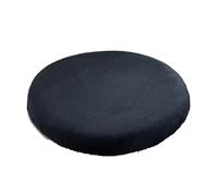 1 Uds Cojines y for Sillas de Cocina Redondos Lavables, for Comedor, Asiento Espuma viscoelástica for sillas, Funda Lana Corta Lavable(Back)