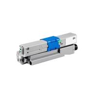 1 Uds. Compatible con Cartucho de tóner Oki ,C301 C321 44973533 44973534 44973535 44973536 Impresión Estable(BK)