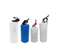 1 Uds. Condensador de lavadora CBB60 bomba de agua de 450V for secar el condensador de arranque de deshidratación 3UF6UF10UF14UF30UF60UF80UF100U con cable(60UF 100X50MM Blue)