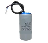 1 Uds. Condensador de soporte de motor monofásico 250V CD60 condensador de arranque 450V CBB60 condensador de funcionamiento 100UF 20UF 150UF 25UF 30UF(CD60 500U CBB60 60UF)