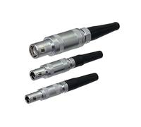 1 Uds conector C5 C6 C9 FFA.00S 01S 1S 1PIN for transductores detectores de defectos ultrasónicos instrumento RG174 RG316 Cable(FFA.01S C6)