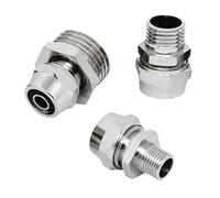 1 Uds. Conector de tráquea de rosca (PT) de 1/8” 1/4” 3/8” 1/2” 4 6 8 10 12 mm(10-03,PL)