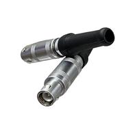 1 Uds conector FFA.1S 1PIN C9 macho for transductores detectores de defectos ultrasónicos instrumento RG58 RG142 Cable
