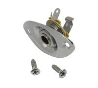 1 Uds. Conector Para Clavija De Entrada De Salida De Guitarra Con Sangría Ovalada De 6,35mm Para Piezas De Bajo Eléctrico Piezas de Guitarra Accesorios de Repuesto (Color : 02)