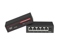 1 Uds. Conmutador Gigabit 5 Puertos 1000Mbps conmutador Ethernet 5Xfast Rj45 Hub Red Escritorio WiFi Inteligente Interruptor Plug and Play monitoreo (Size : 1005G)
