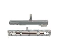 1 Uds consola de mezcla 75mm empujador deslizante potenciómetro de doble canal 20KAX2 A20K mango de ajuste de volumen 15mm