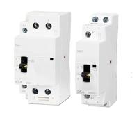 1 Uds Contactor de CA CDCH8S tres monofásicos 16A 20A 25A 32A 40A 63A 2P 4P Manual 220V 110V 24V con botón de Control de mango NCH8 CJX2(63A,2NC,220V)